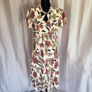 Amanda Lane  Khaki Multi Dress